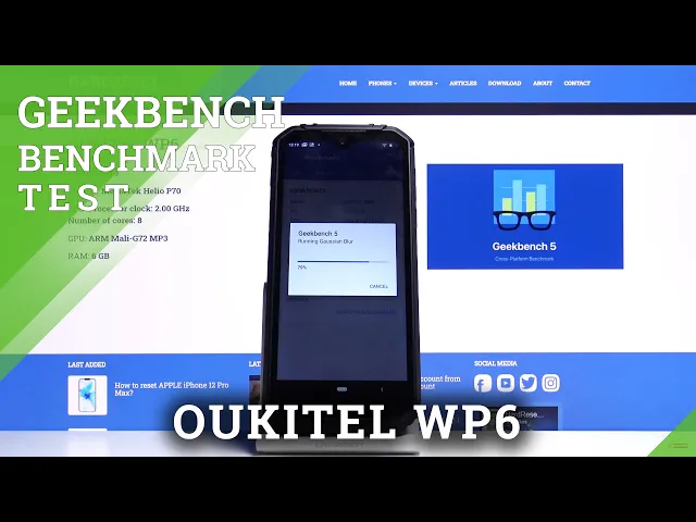Video thumbnail for Geekbench V5 Benchmark Test in Oukitel WP6 – Performance Test Results