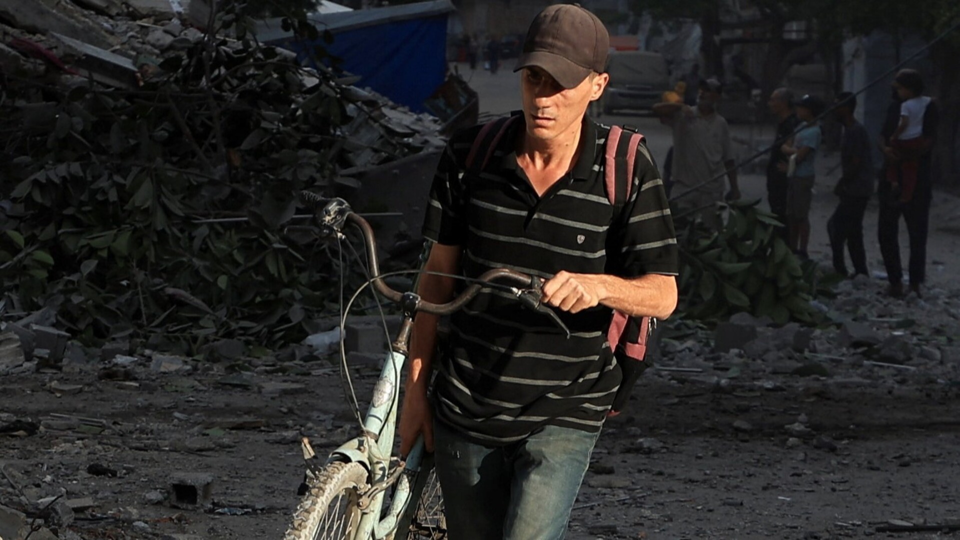 'Video thumbnail for Shock and fear in Gaza after Israel announces occupation plan'