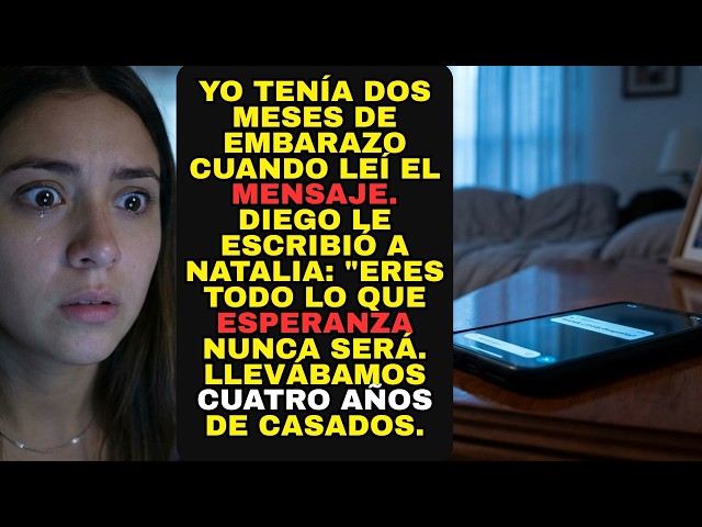 Video thumbnail for COMPLETO: Yo tenía dos meses de embarazo cuando leí el mensaje. Diego le escribió a Natalia...