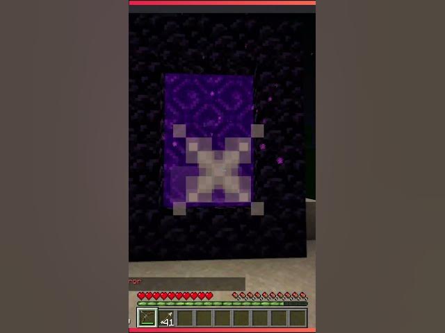 Video thumbnail for GEHEIMER Minecraft Befehl - PFEILE DUCH PORTAL SCHIEẞEN? | #shorts