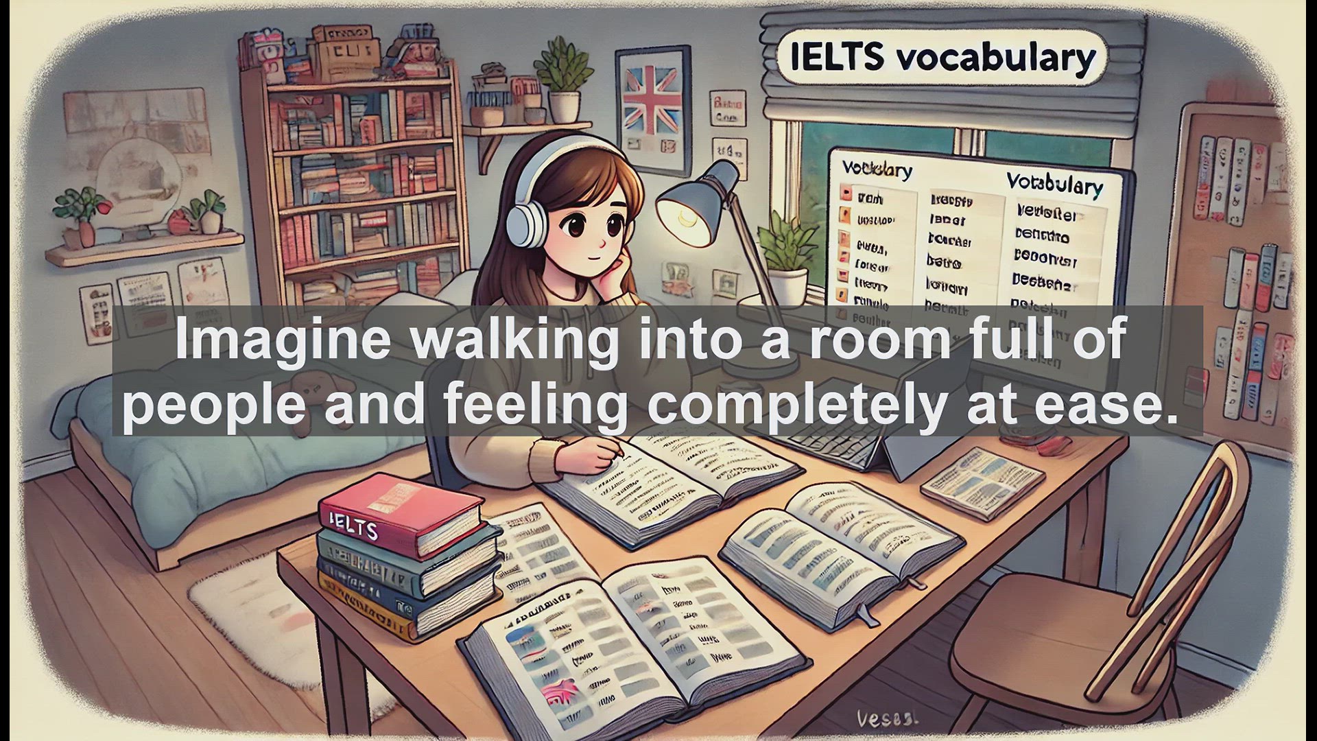 'Video thumbnail for 2000 Must Know IELTS 9.0 Vocabulary - Understanding 'Unintimidating': Boost Your IELTS Vocabulary'