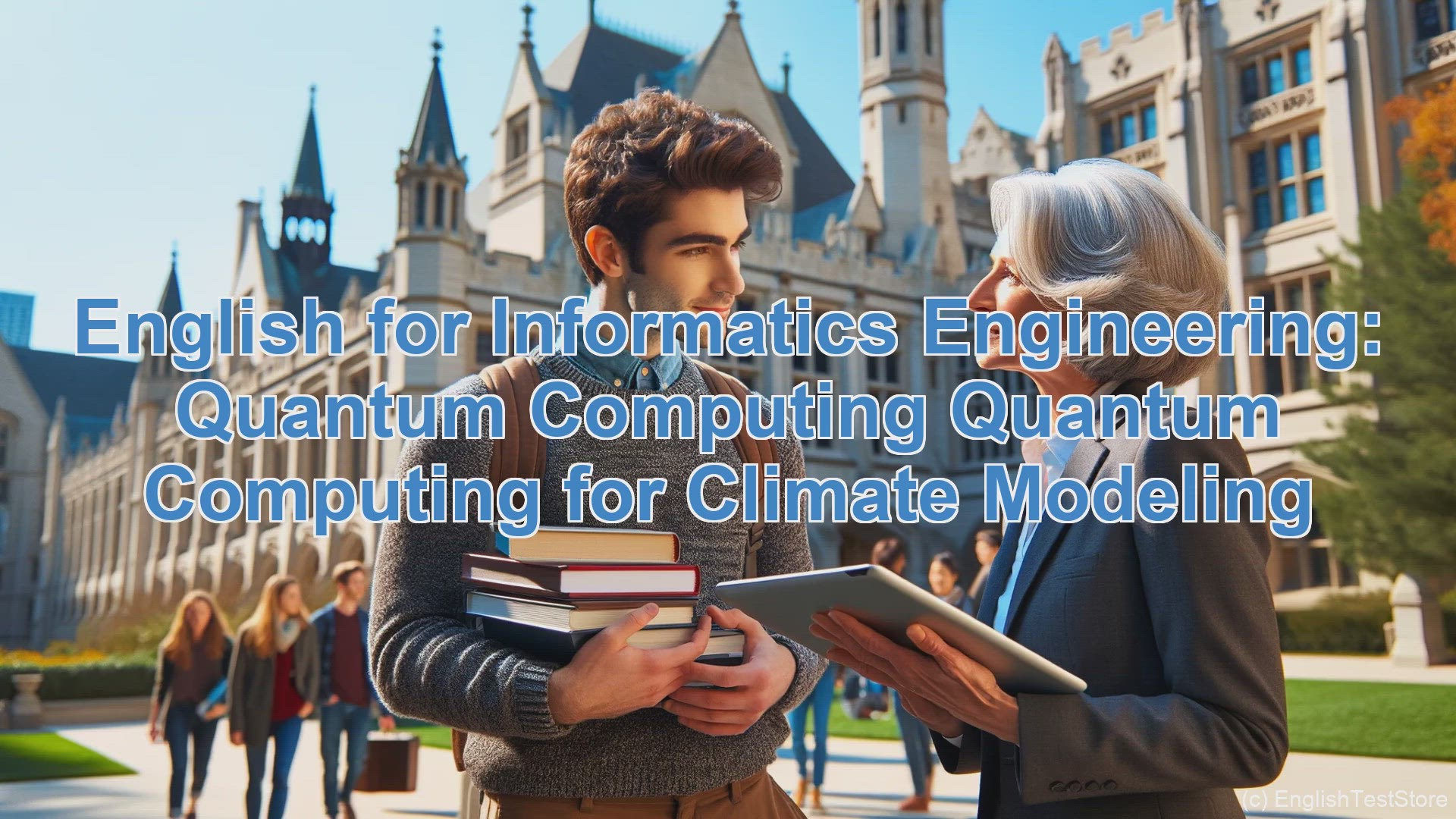 'Video thumbnail for English Conversation for Informatics Engineering: Quantum Computing Quantum Computing for Climate Modeling'