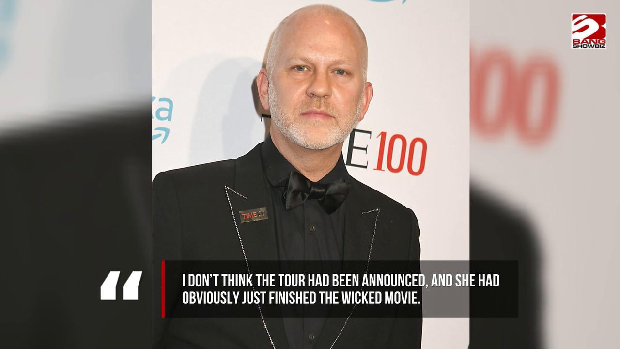 Video thumbnail for Ryan Murphy explains why Ariana Grande dropped out of American Horror Story