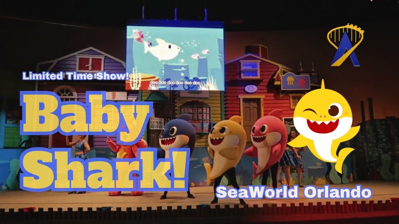 Video thumbnail for All-New Exclusive Baby Shark Mini Live Show at SeaWorld Orlando