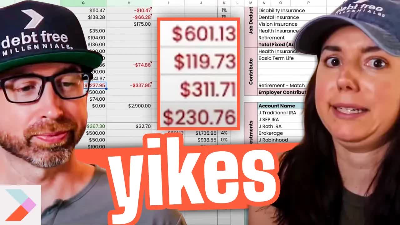 'Video thumbnail for Debt Free Millennials: june budget review: did we overspend? tracking expenses & financial planning'