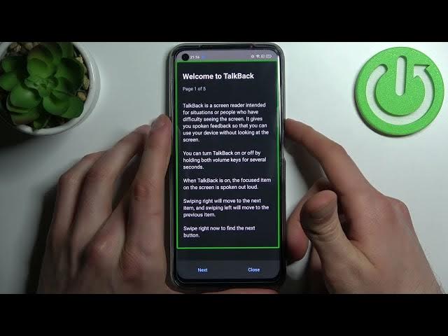 Video thumbnail for Realme Narzo 50 - How To Setup TalkBack