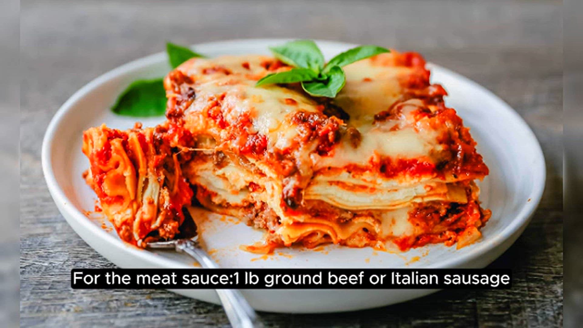 Video thumbnail for Layers of Love_ Classic Italian Lasagna