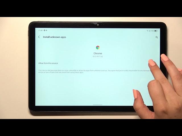 Video thumbnail for How to Allow Unknown Sources on TCL Tab 10S – Activate Apps Installation from Unknown Sources