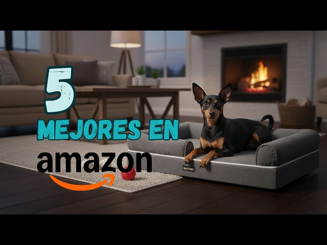Video thumbnail for Las mejores camas para perros pequeños en Amazon (ideal mini pinscher)🐕