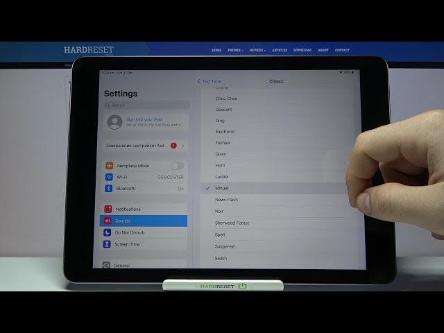 Video thumbnail for iPad Pro 9.7 – Default Notification Tones | Listen Them All
