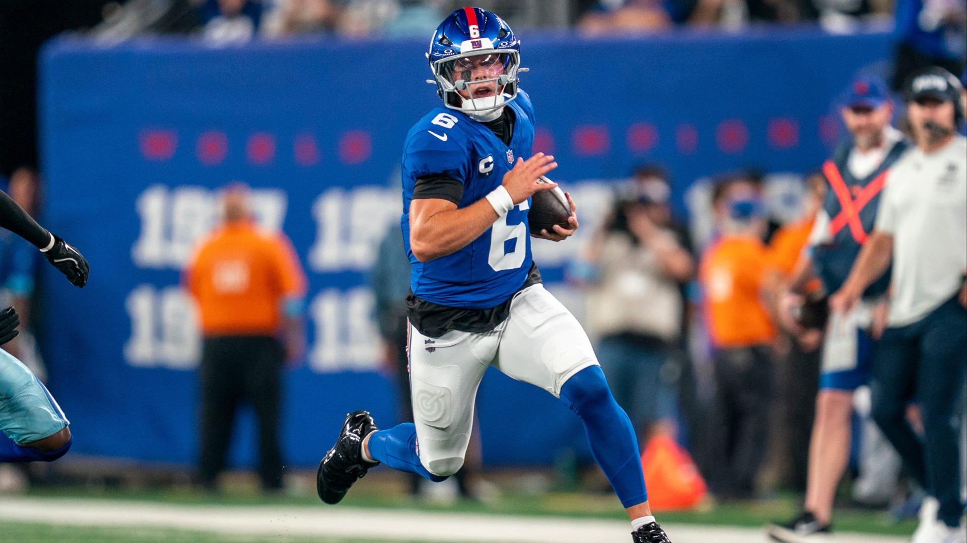 Video thumbnail for Impact of Jaxson Dart's Injury on the New York Giants