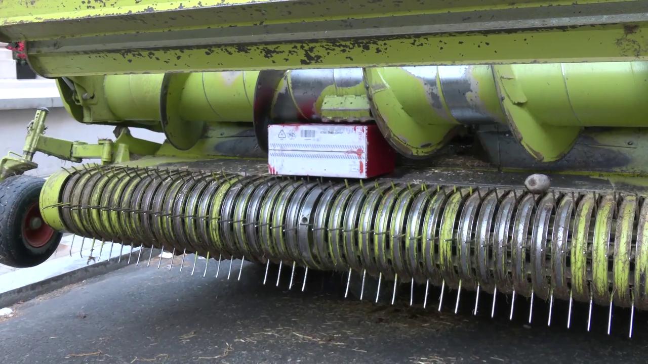 Video thumbnail for Watch moment farmers shred Rachel Reeves 'death tax' in harvester stunt on GB News