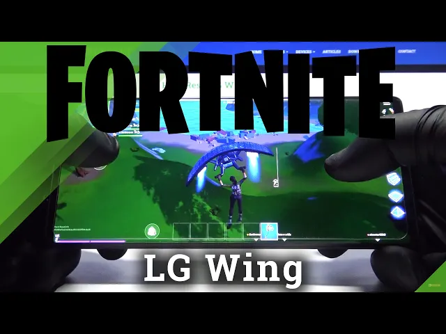 Video thumbnail for Test Fortnite in LG Wing – Performance Checkup