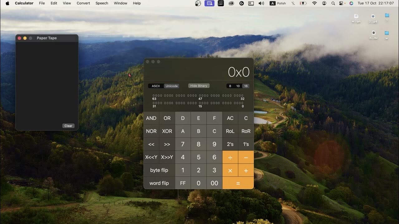 Video thumbnail for How To Use Build In Calculator Scientist, Programmer, History in Mac Os Sonoma?