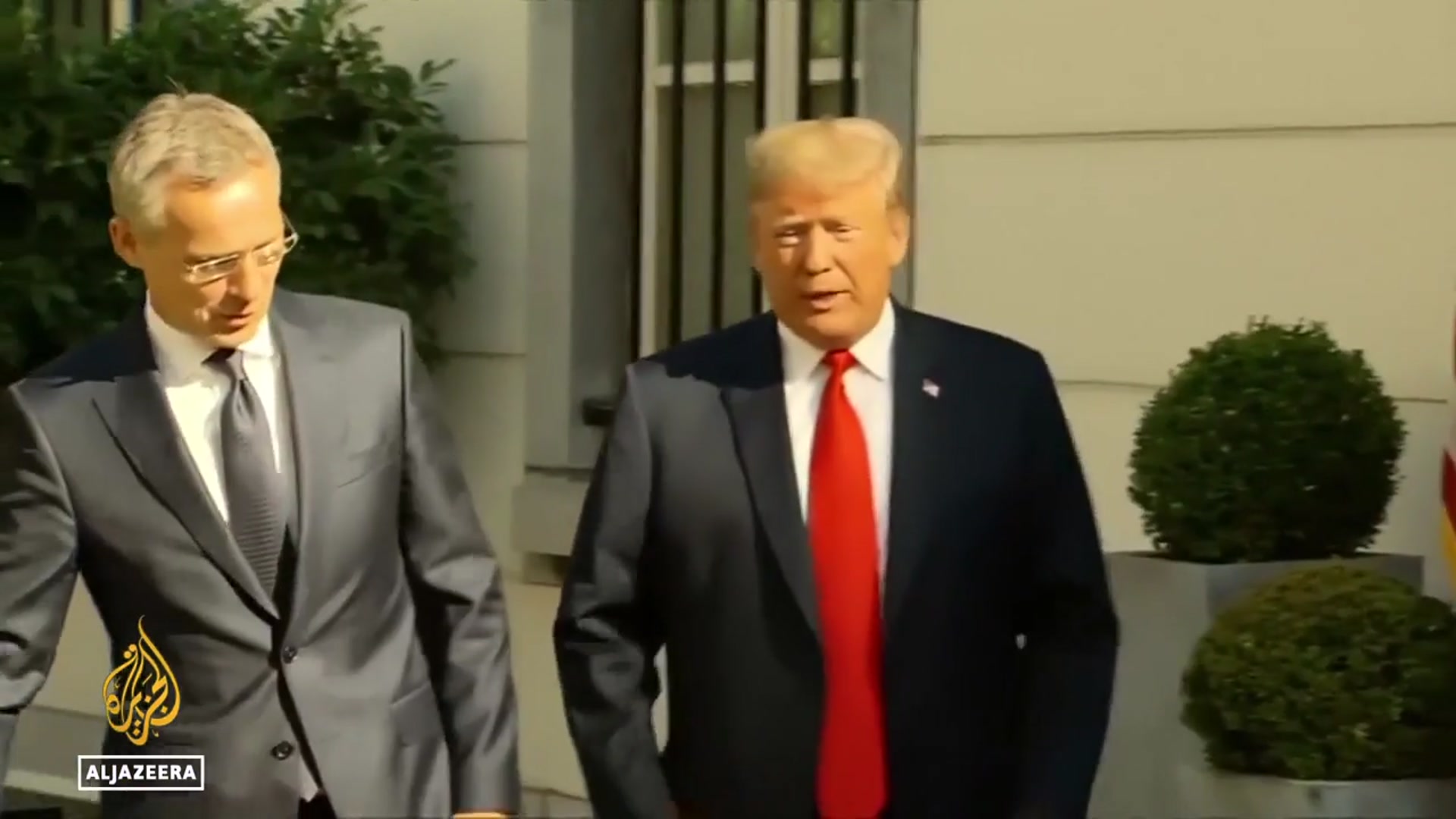 'Video thumbnail for Trump's eye on the prize: Nobel peace prize set to be announced on Friday'