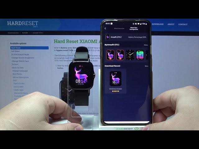 Video thumbnail for How to Install Additional Watch Faces in XIAOMI Amazfit GTS 2?