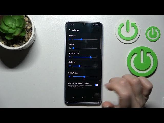 Video thumbnail for Set up sounds on Samsung Galaxy A33 / Find & Manage Sound Settings on Samsung Galaxy A33