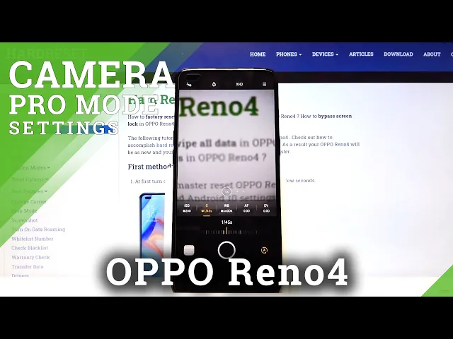 Video thumbnail for How to Use Camera Pro Mode in OPPO Reno4 – Advanced Camera Settings