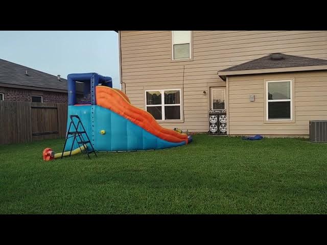 Video thumbnail for Rontryelle having a slide..