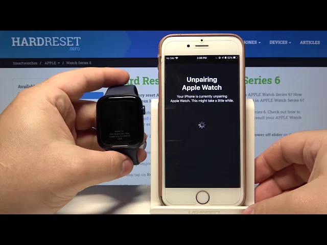 Video thumbnail for How to Unpair APPLE Watch Series 6 – Remove Devices Connection