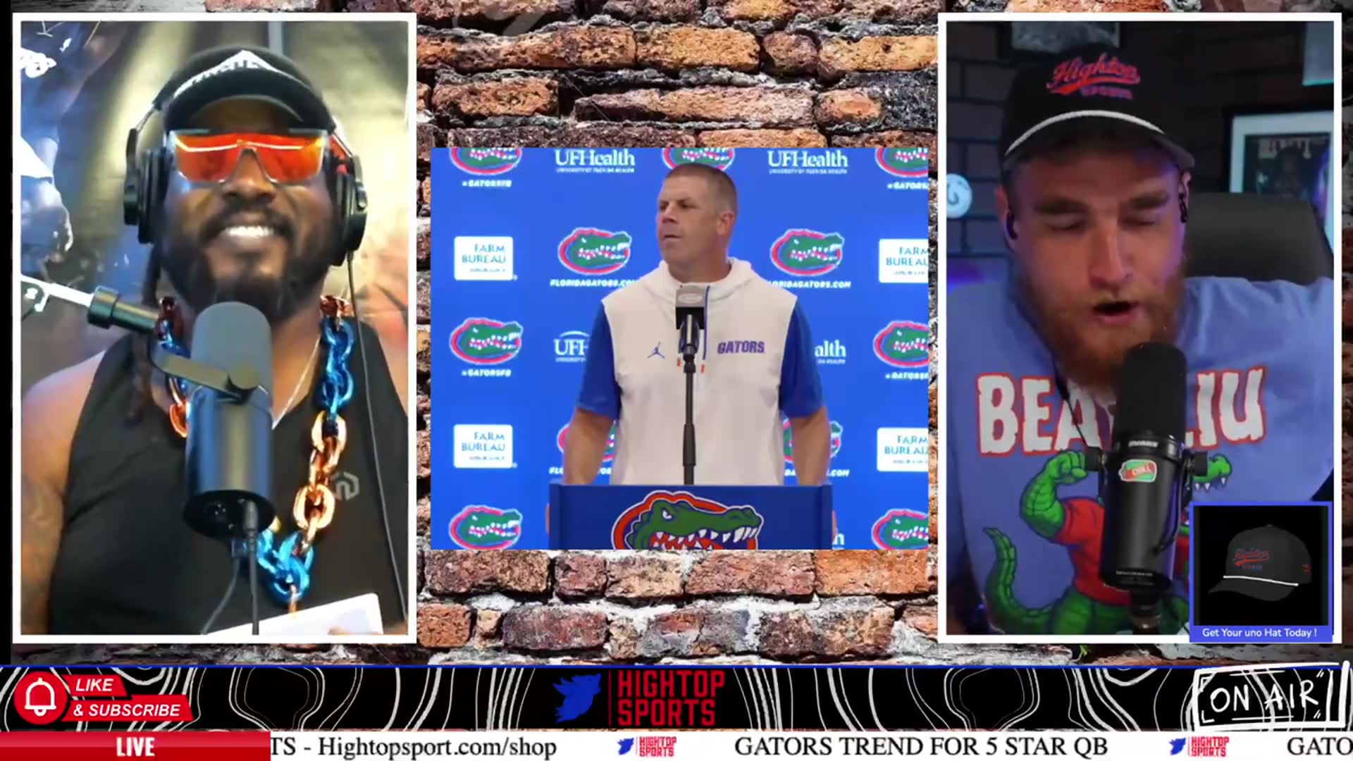 'Video thumbnail for BIG Gator News: 5 QB Favored, Injury Hits Edge, DJ Lagway Update'