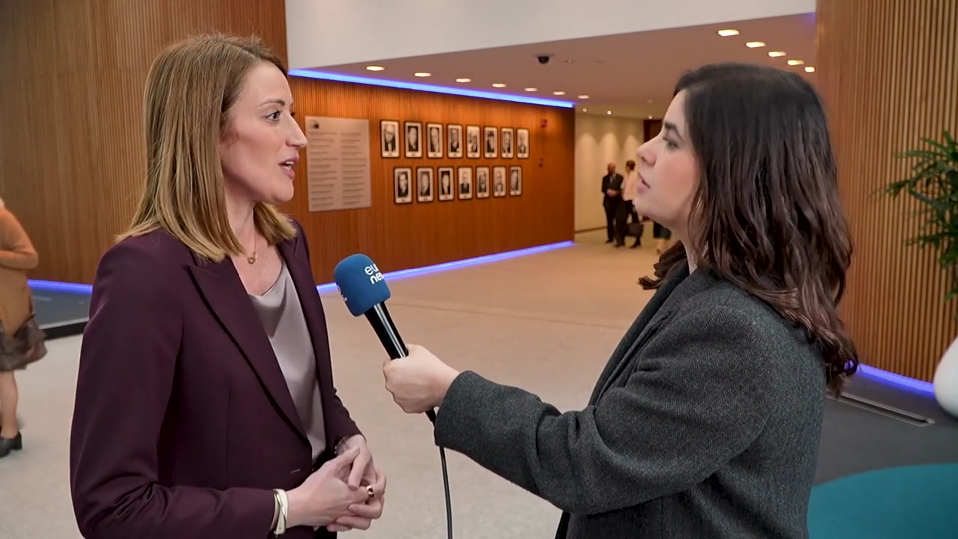 Video thumbnail for Exclusive: EU Parliament boss calls for swift action against Iranian regime 'on its last legs'