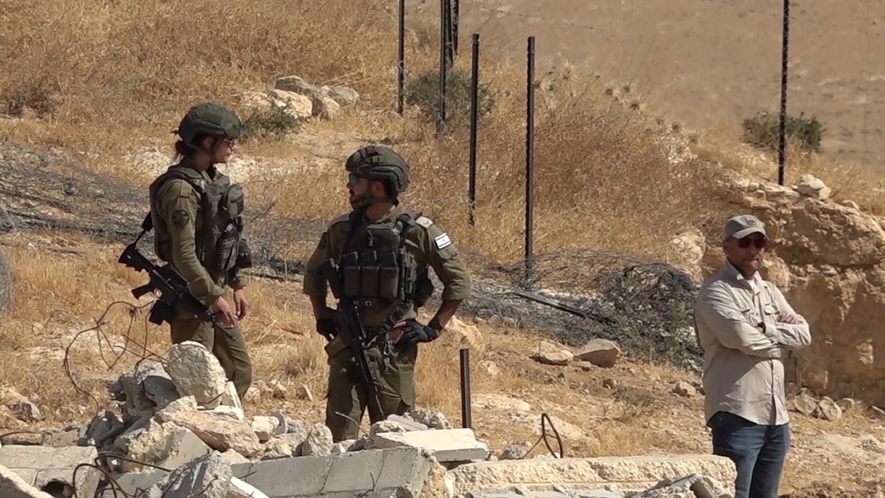 Video thumbnail for Israeli forces demolish Palestinian home, water well in occupied West Bank.