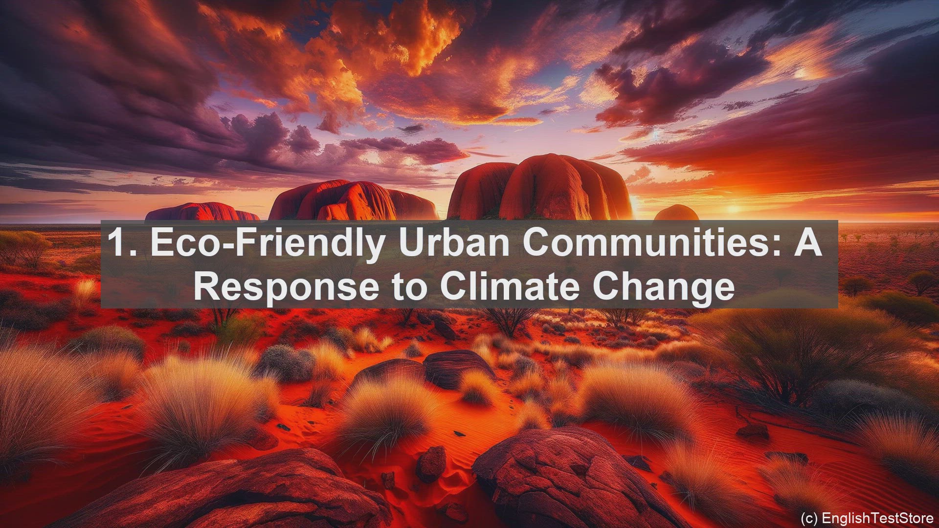 'Video thumbnail for Top 10 Sentences for Understanding EcoFriendly Urban Community Projects'