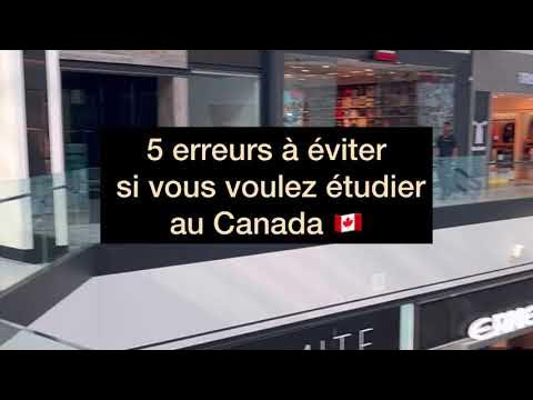 Video thumbnail for 5 erreurs à éviter si vous voulez étudier au Canada 🇨🇦. #immigration #canada #enloja #quebec