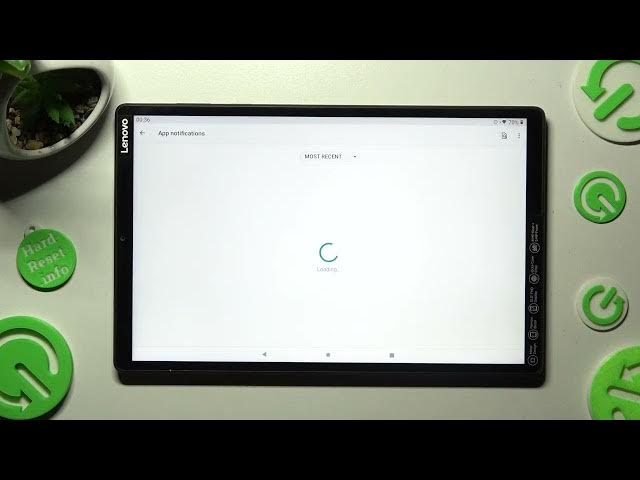Video thumbnail for Lenovo TAB M10 Plus - Turn ON / OFF App Notifications | How to Manage Application Pop Ups