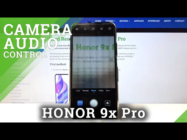 Video thumbnail for How to Activate Camera Voice Control on HUAWEI Honor 9x Pro – Use Camera Audio Control