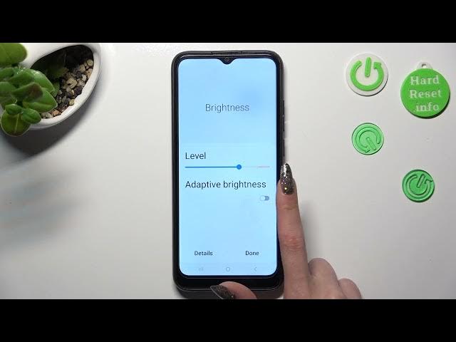 Video thumbnail for Turn On/Off Auto Brightness - SAMSUNG Galaxy A03 & Brightness Settings