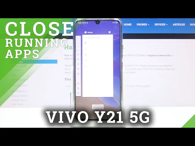 Video thumbnail for How to Turn Off Running Apps on Vivo V21 5G - Shut Down Background Items