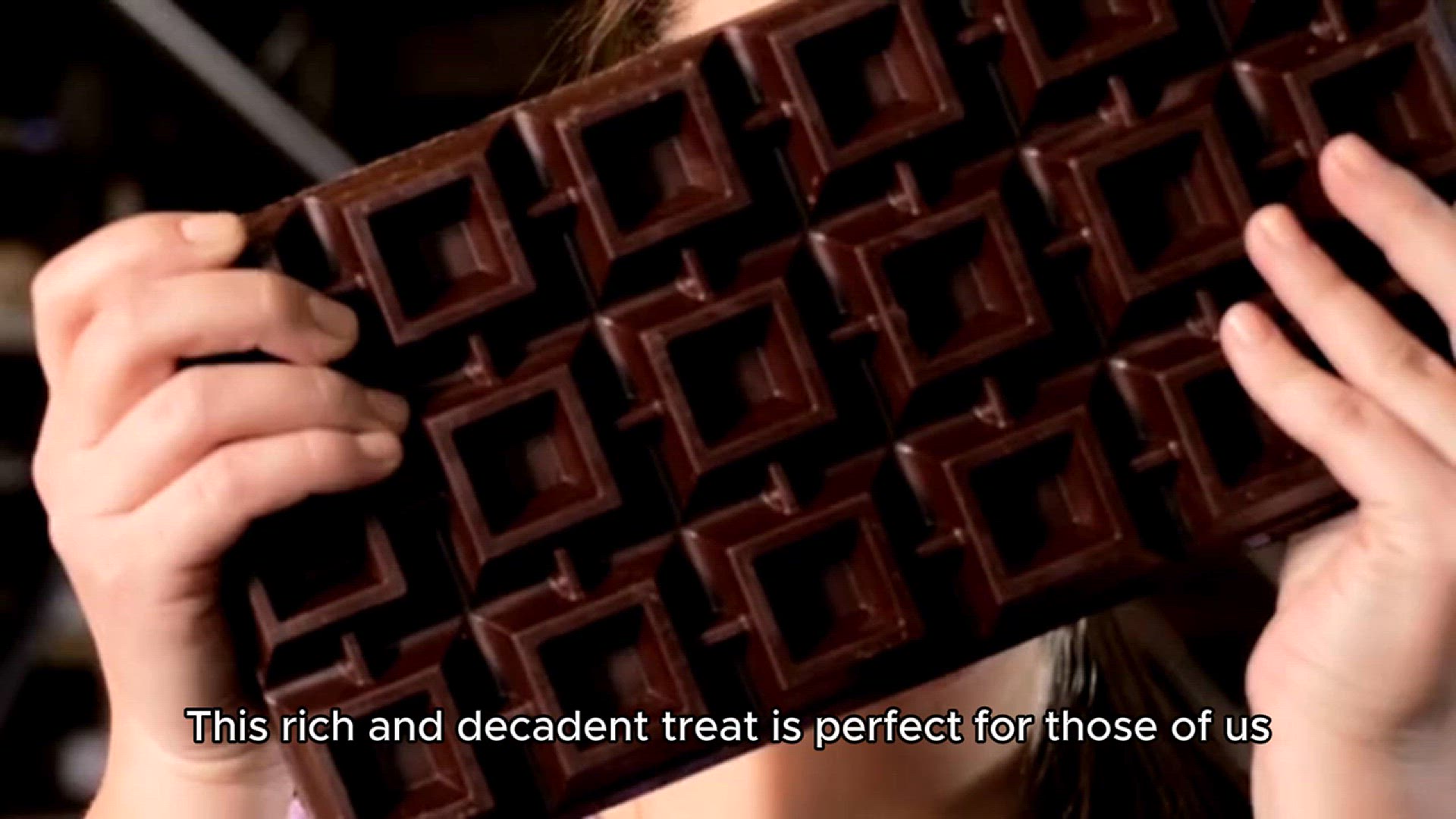 'Video thumbnail for Dark chocolate fudge recipe'
