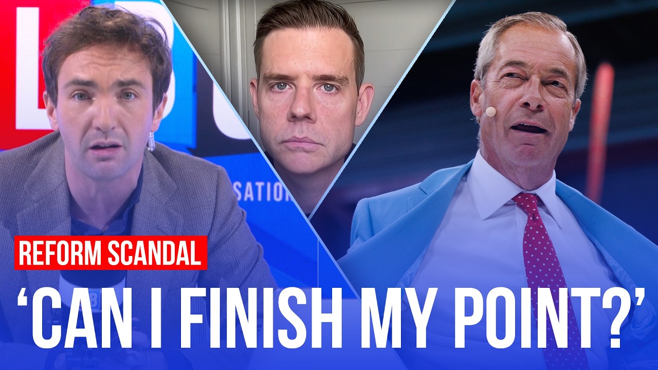 Video thumbnail for Reform and Farage accused of 'attracting the far right'?