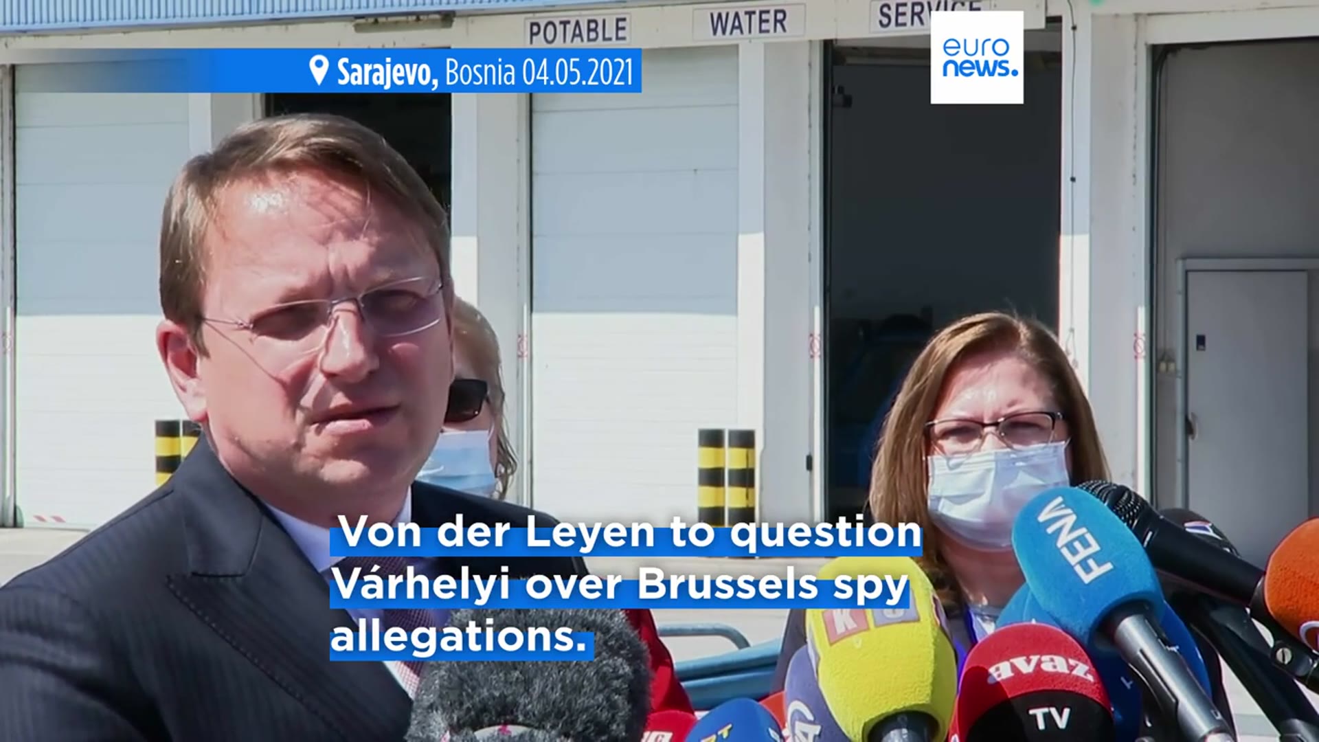'Video thumbnail for Brussels mounts pressure on Hungarian EU Commissioner Olivér Várhelyi over spy probe'