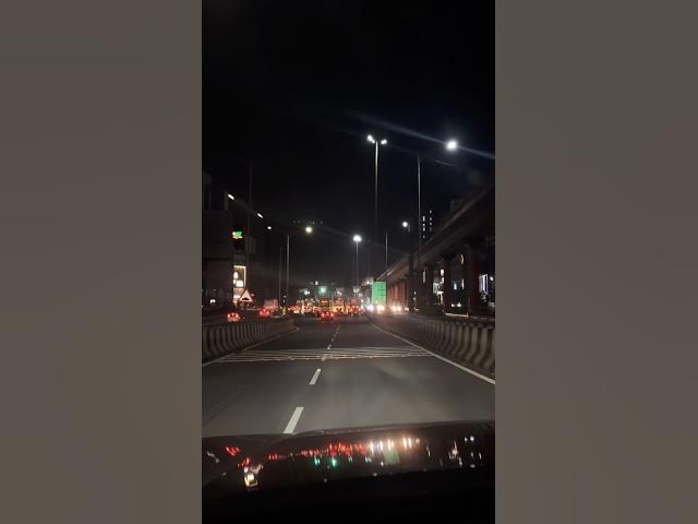 Video thumbnail for Night drive #shortvideo #nightdrive