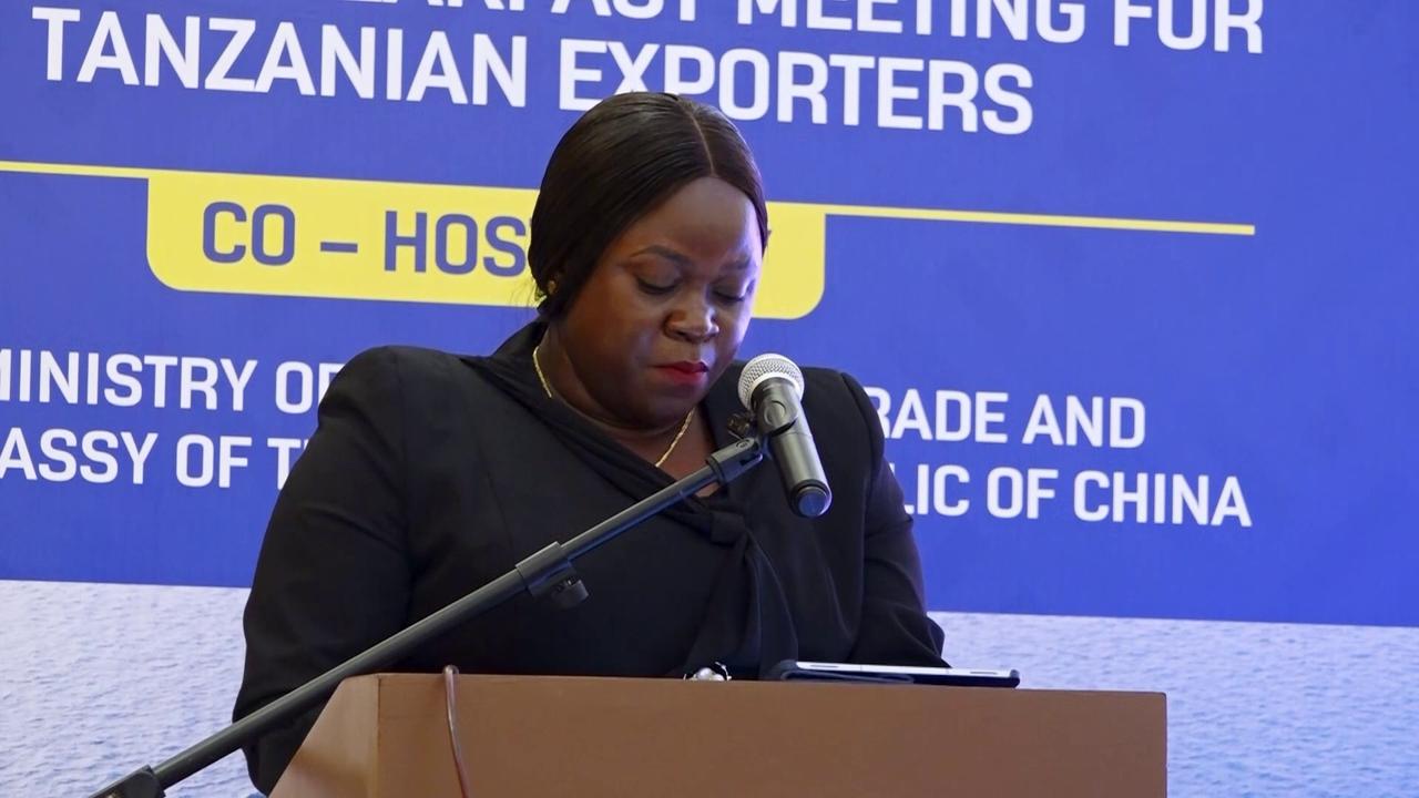 Video thumbnail for Tanzania: Officials hail China zero-tariff policy in Dar es Salaam.