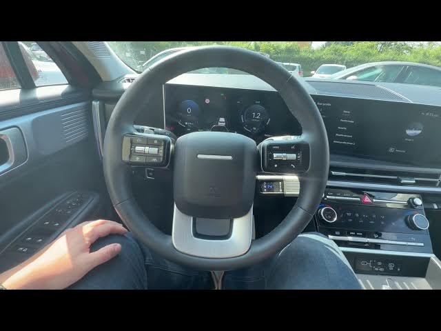 Video thumbnail for HYUNDAI Santa Fe V – How to activate parking brake