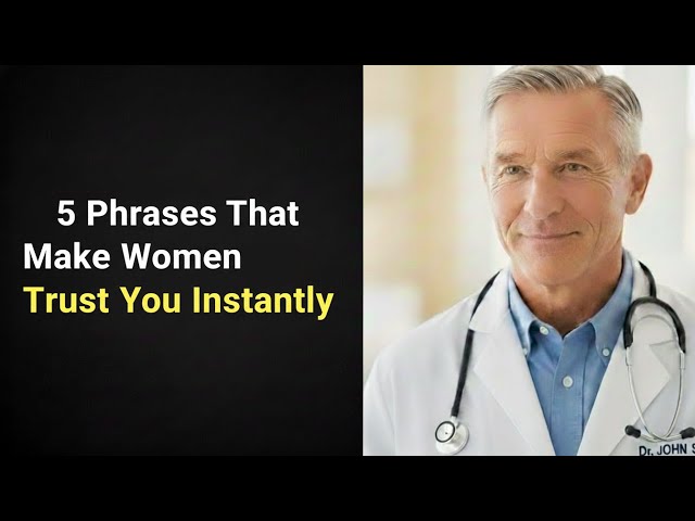 Video thumbnail for 5 Phrases That Make Women Trust You Instantly Modern Psychology, Emotional Safety & Attraction