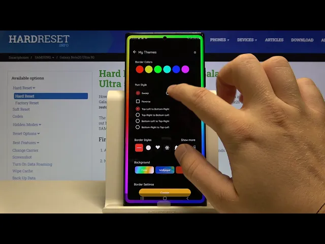 Video thumbnail for How to Get Lighting Edges in Samsung Galaxy Note 20 Ultra? Install Lighting Edges