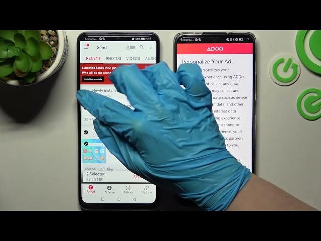 Video thumbnail for How to Transfer Files from Huawei Device to HUAWEI Nova Y90 - Send Anywhere App