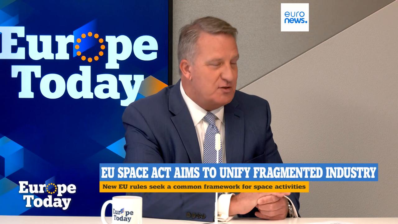 Video thumbnail for EU sovereignty is ‘a need’ in the space, Sateliot CEO says