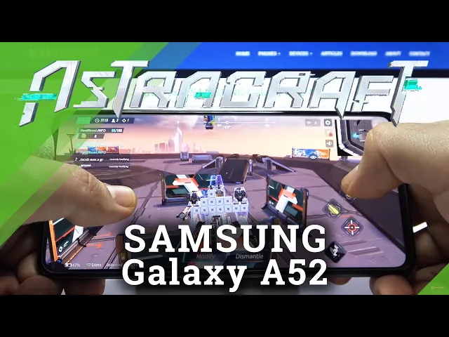 Video thumbnail for Astracraft on SAMSUNG Galaxy A52 – Performance Checkup
