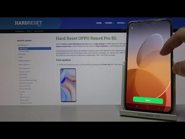 Video thumbnail for OPPO Reno5 5G Stock Wallpapers