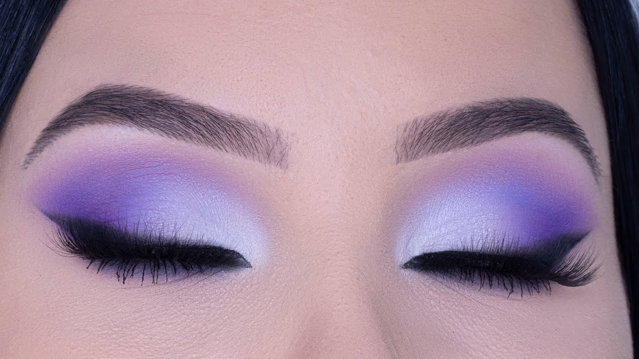 Video thumbnail for Purple Smokey Eyes Tutorial | Purple Glam Eyeshadow