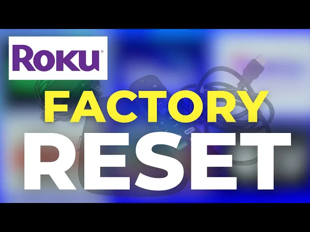 Video thumbnail for How to Factory Reset Your Roku Device in 1 Minute!
