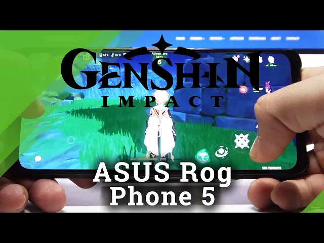 Video thumbnail for Asus Rog Phone 5 - GENSHIN IMPACT on Highest Graphics Settings + 144Hz