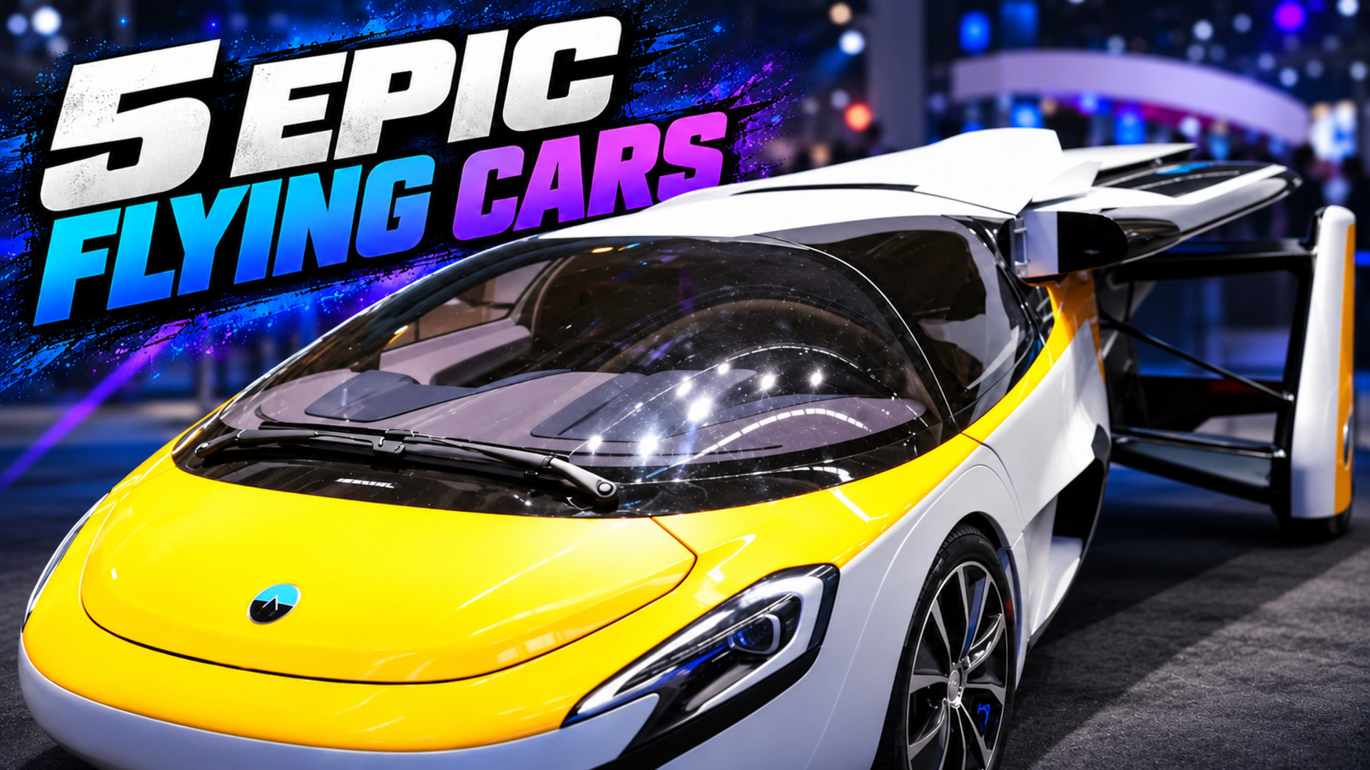 Video thumbnail for 5 Epic Flying Cars That Are Unlike Any We've Ever Seen