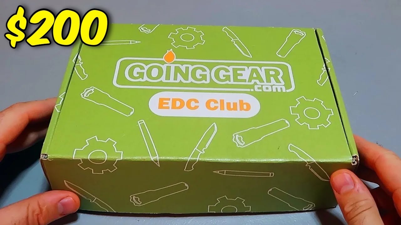 Video thumbnail for $200 Mystery Box Going Gear EDC Club Premium